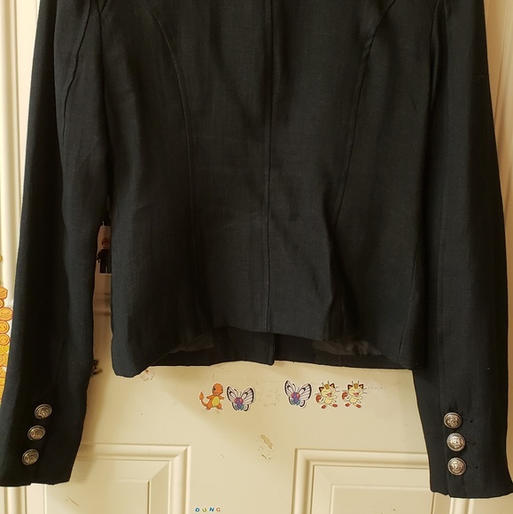 Women Black Jacket / Coat for Autumn, Winter - Picture 5 of 5